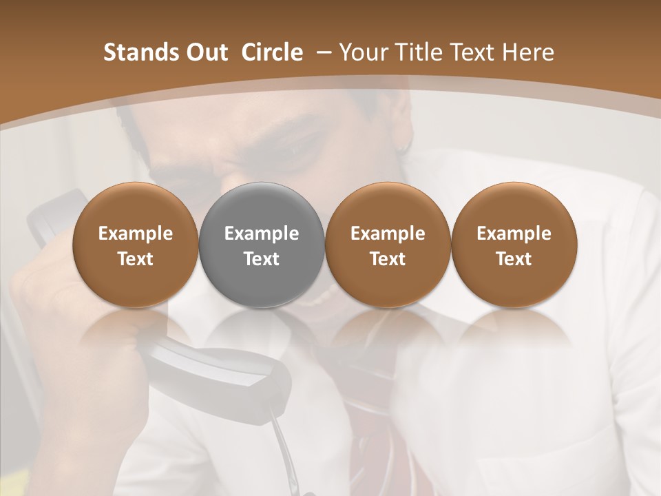 Elderly Women Hold PowerPoint Template