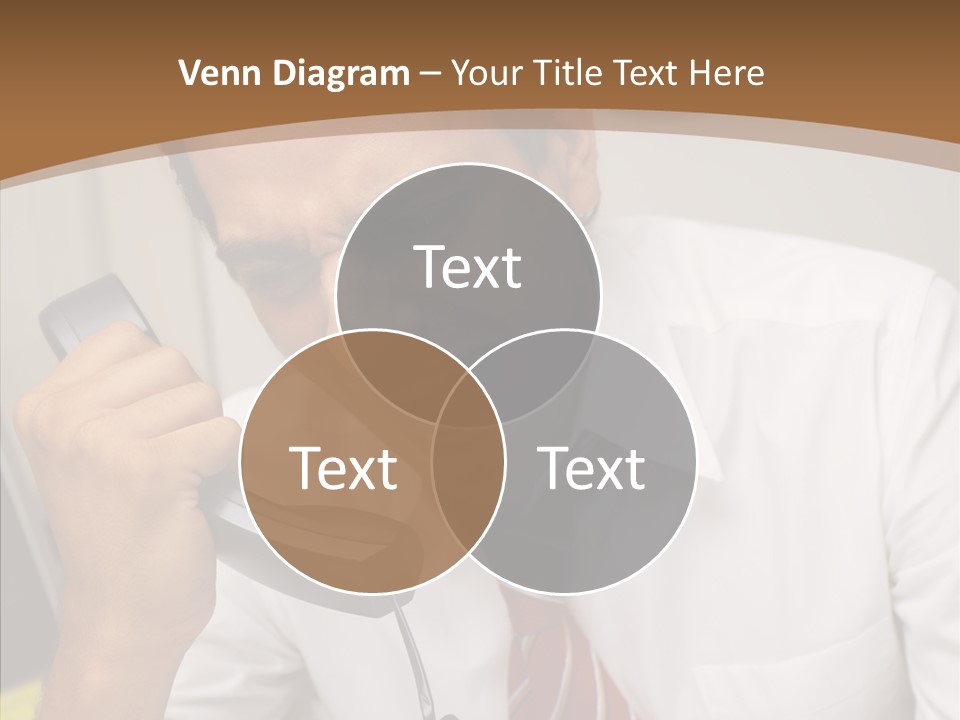 Elderly Women Hold PowerPoint Template