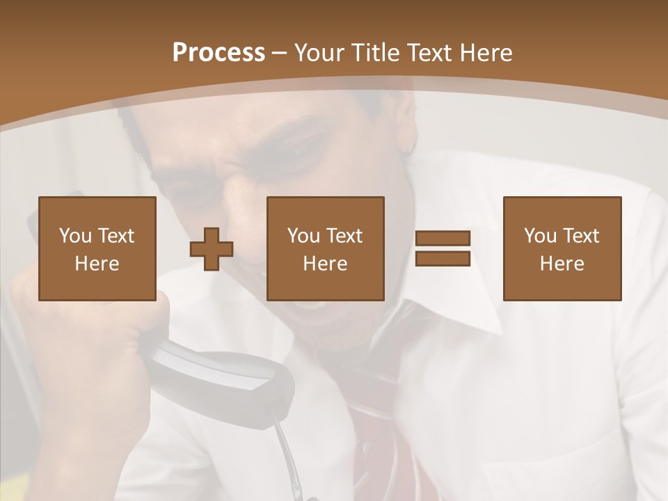 Elderly Women Hold PowerPoint Template