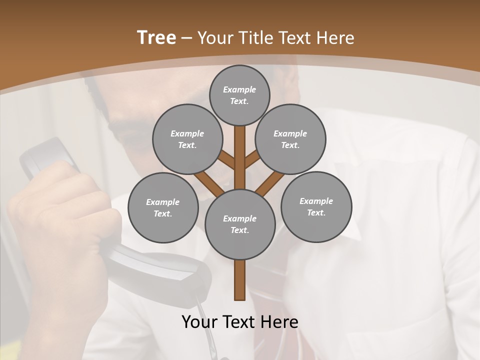 Elderly Women Hold PowerPoint Template