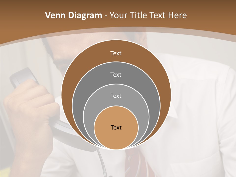 Elderly Women Hold PowerPoint Template