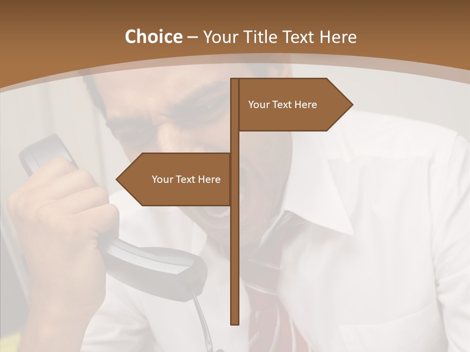 Elderly Women Hold PowerPoint Template