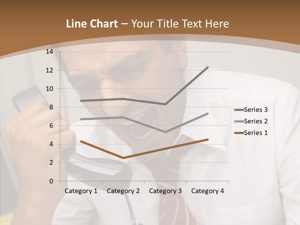 Elderly Women Hold PowerPoint Template