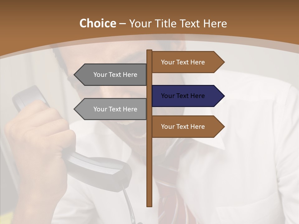 Elderly Women Hold PowerPoint Template