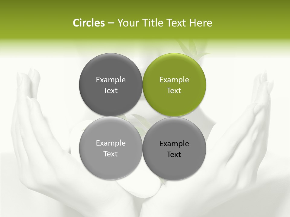 Young Closeup Human PowerPoint Template