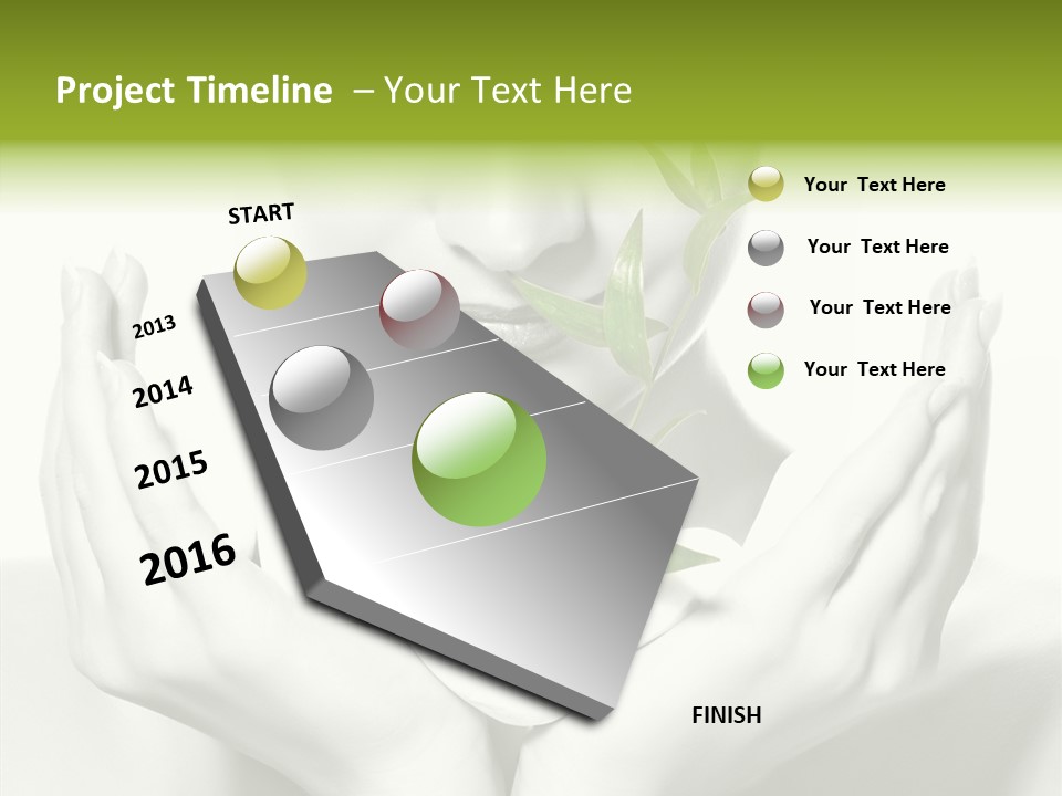 Young Closeup Human PowerPoint Template