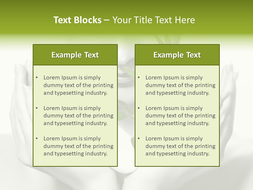 Young Closeup Human PowerPoint Template