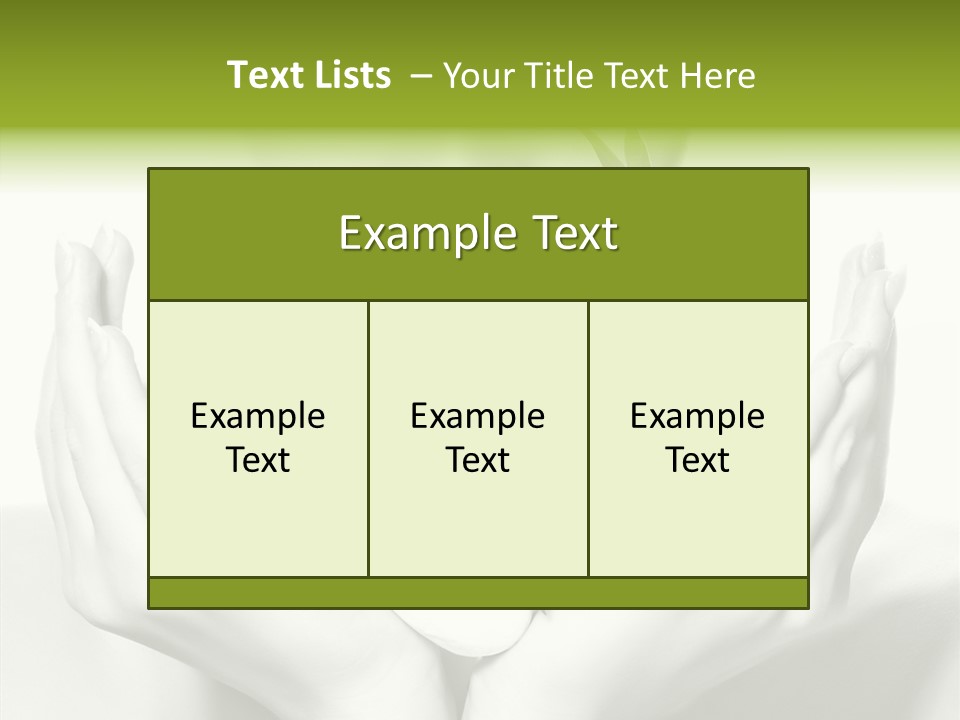 Young Closeup Human PowerPoint Template