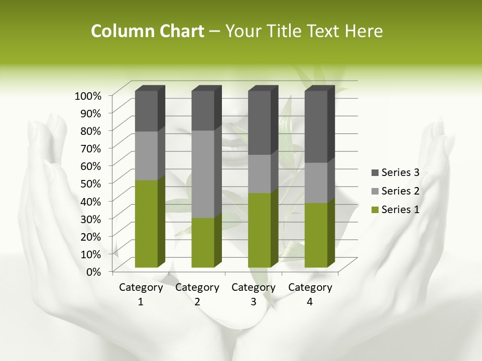Young Closeup Human PowerPoint Template