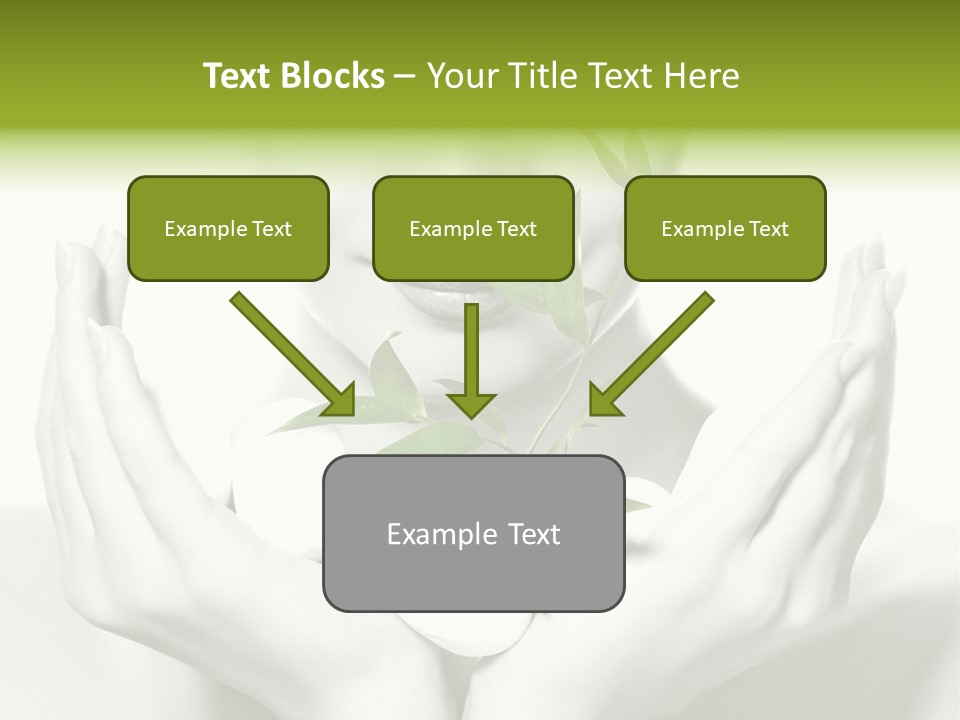 Young Closeup Human PowerPoint Template