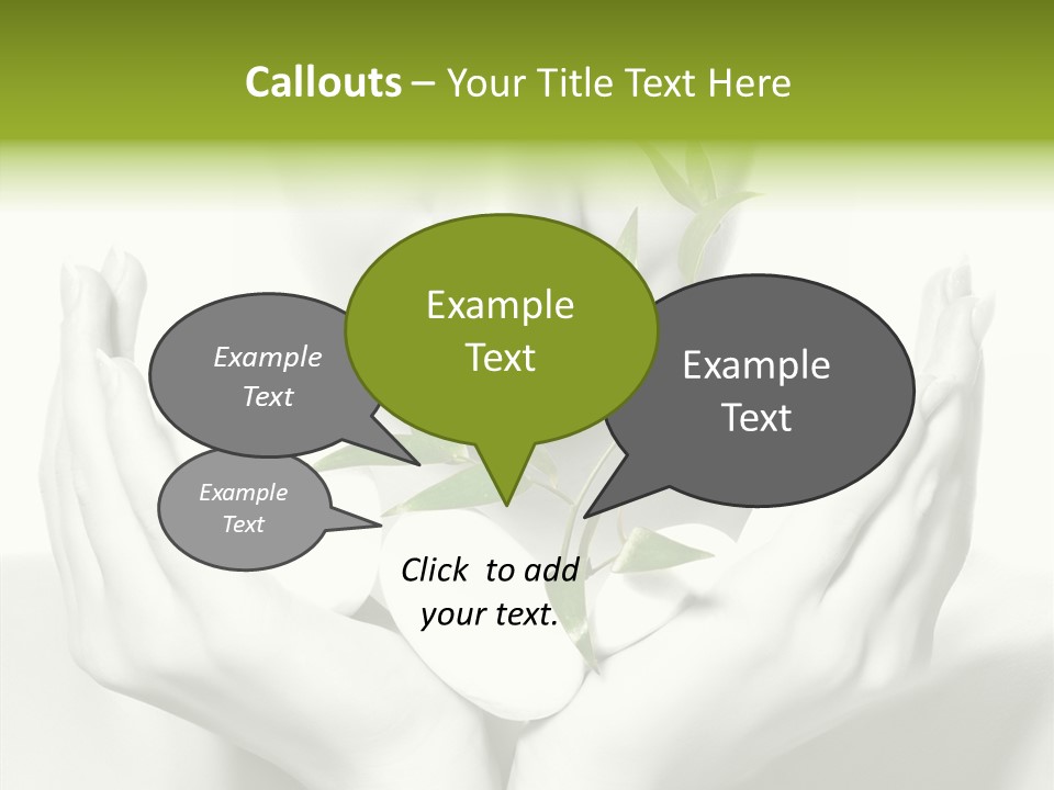 Young Closeup Human PowerPoint Template