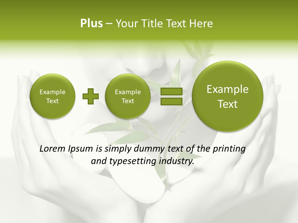 Young Closeup Human PowerPoint Template