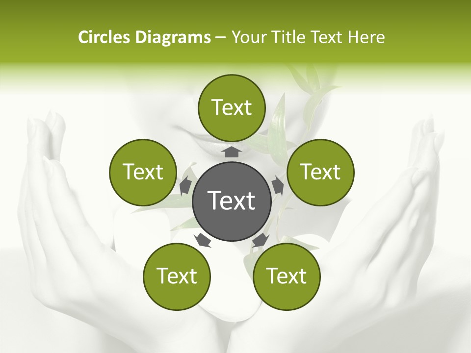 Young Closeup Human PowerPoint Template