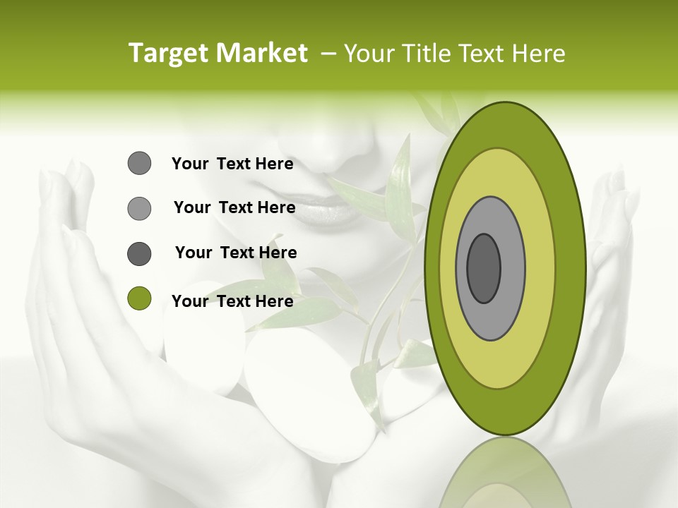 Young Closeup Human PowerPoint Template