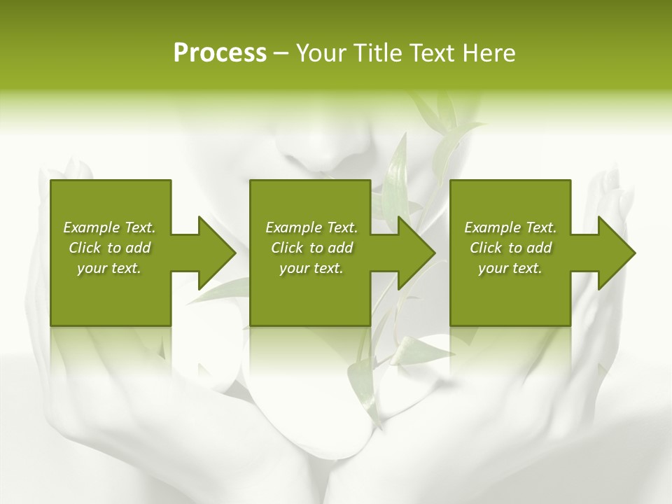 Young Closeup Human PowerPoint Template