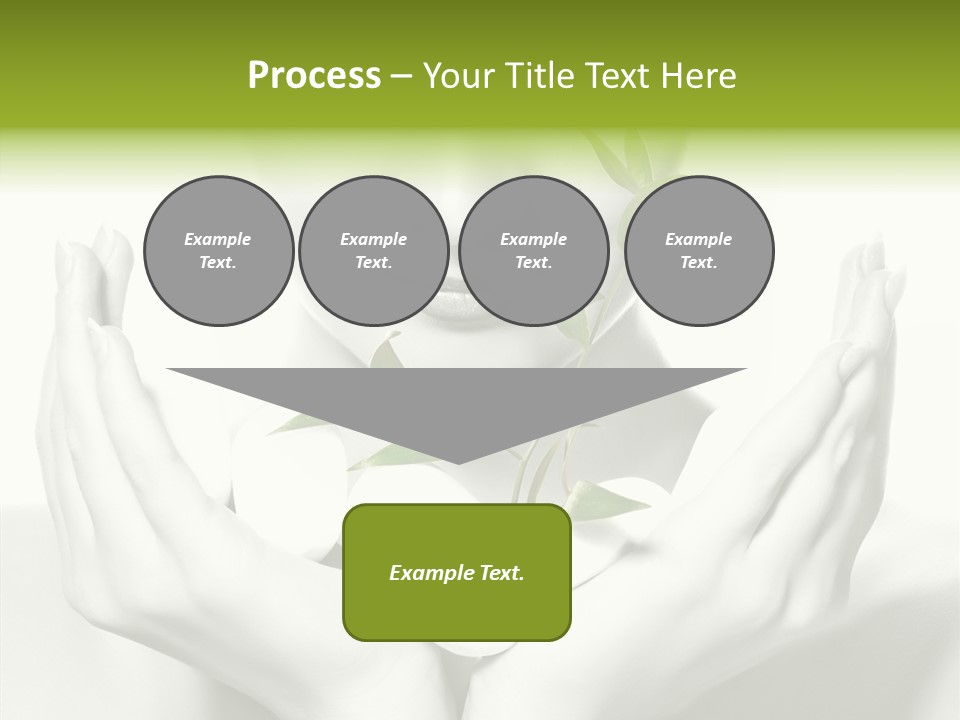 Young Closeup Human PowerPoint Template