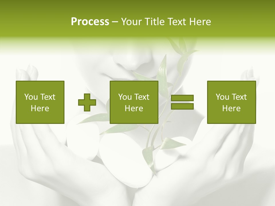 Young Closeup Human PowerPoint Template