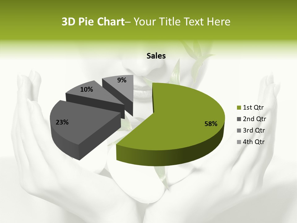 Young Closeup Human PowerPoint Template