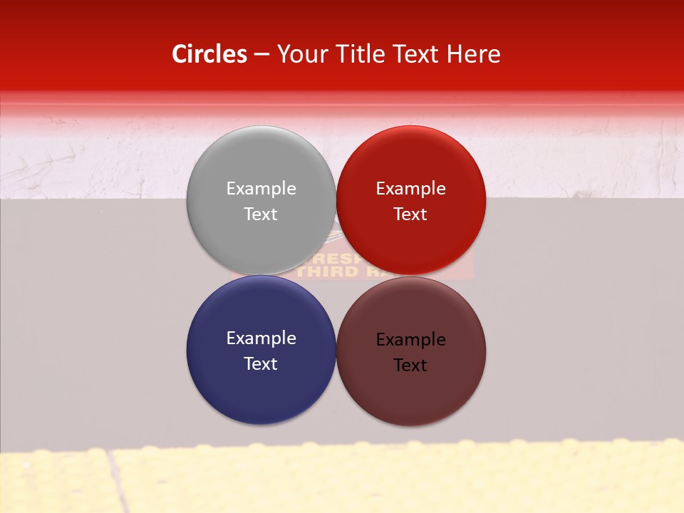 Background Two Close Up PowerPoint Template