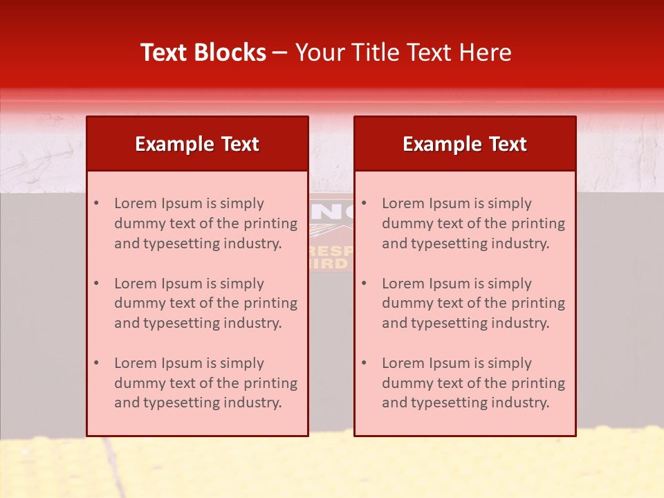 Background Two Close Up PowerPoint Template