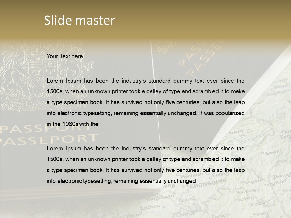 Touching Care Help PowerPoint Template