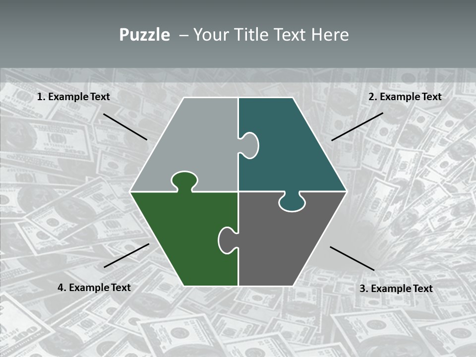 Female Caregiver Old PowerPoint Template