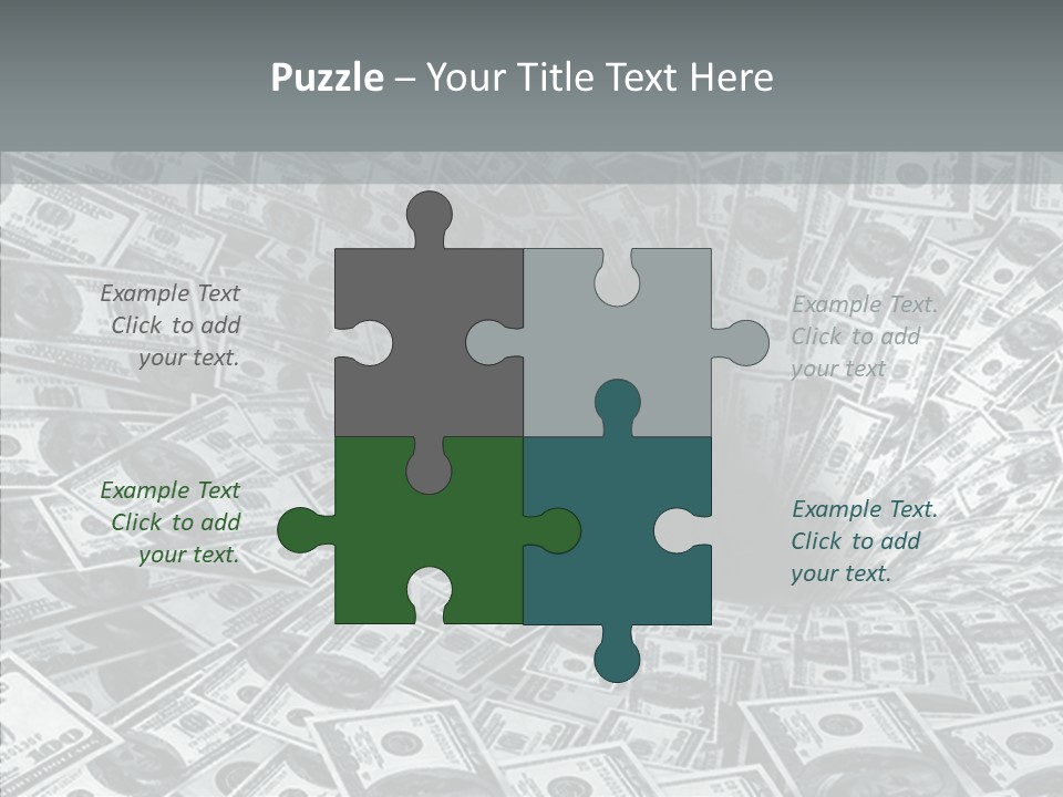 Female Caregiver Old PowerPoint Template