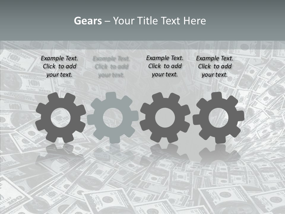 Female Caregiver Old PowerPoint Template