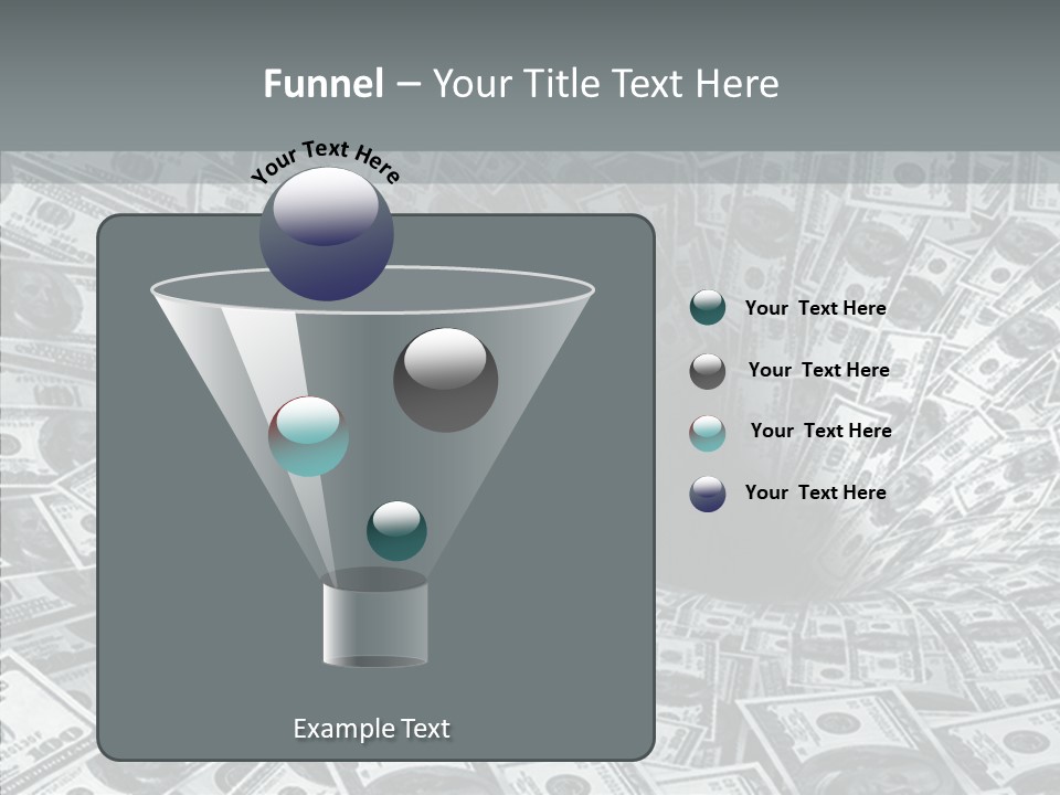 Female Caregiver Old PowerPoint Template