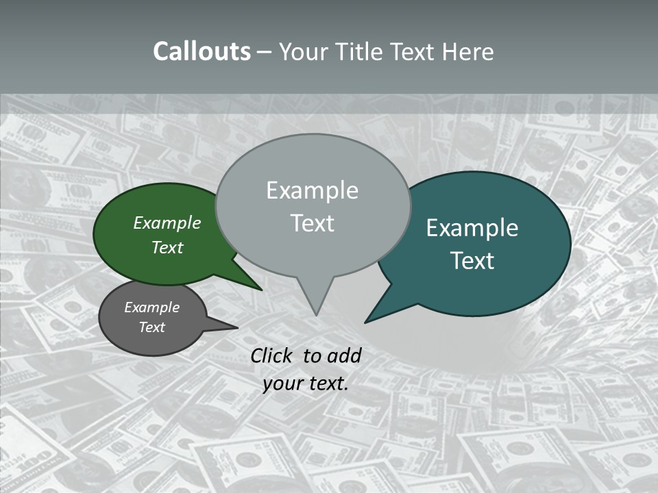 Female Caregiver Old PowerPoint Template
