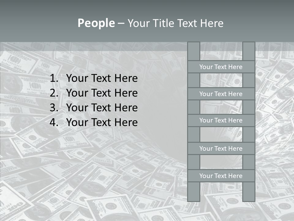 Female Caregiver Old PowerPoint Template