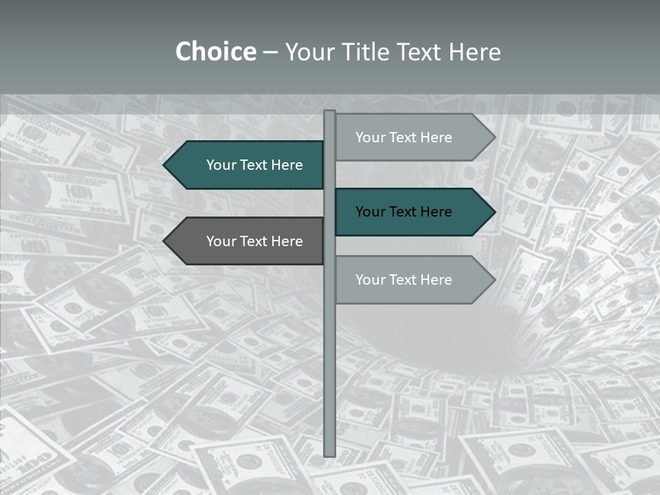 Female Caregiver Old PowerPoint Template