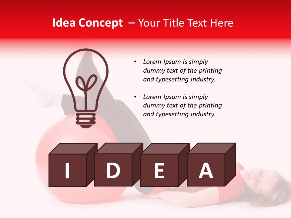 Elderly White Caregiver PowerPoint Template