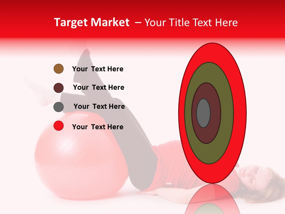 Elderly White Caregiver PowerPoint Template