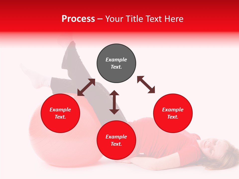 Elderly White Caregiver PowerPoint Template