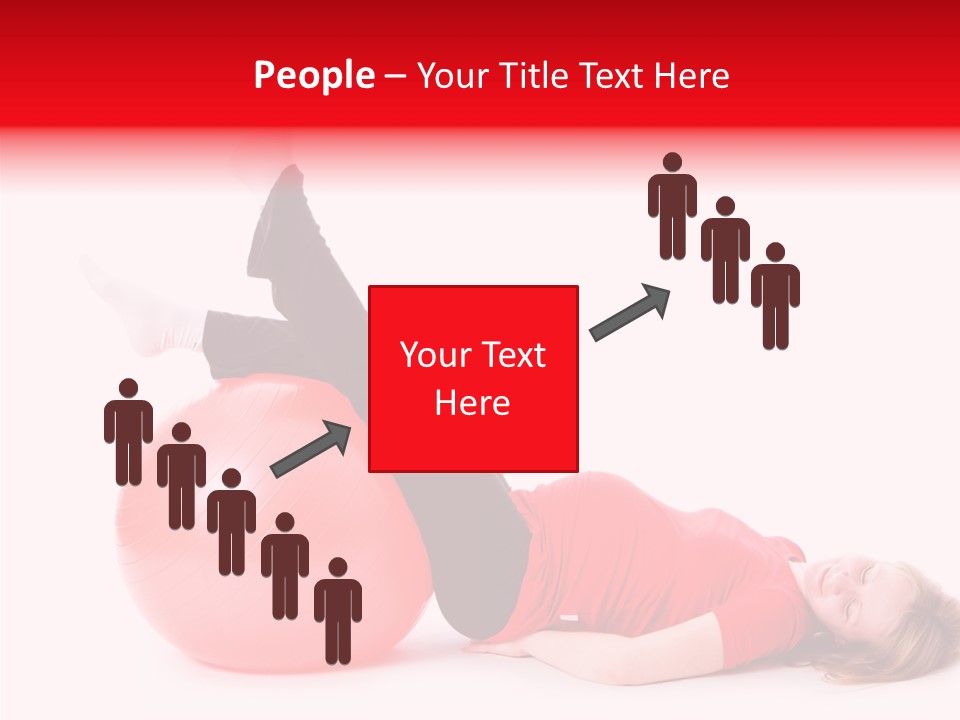 Elderly White Caregiver PowerPoint Template