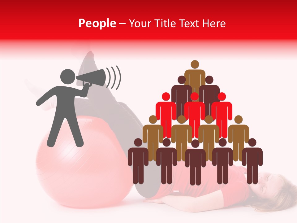 Elderly White Caregiver PowerPoint Template