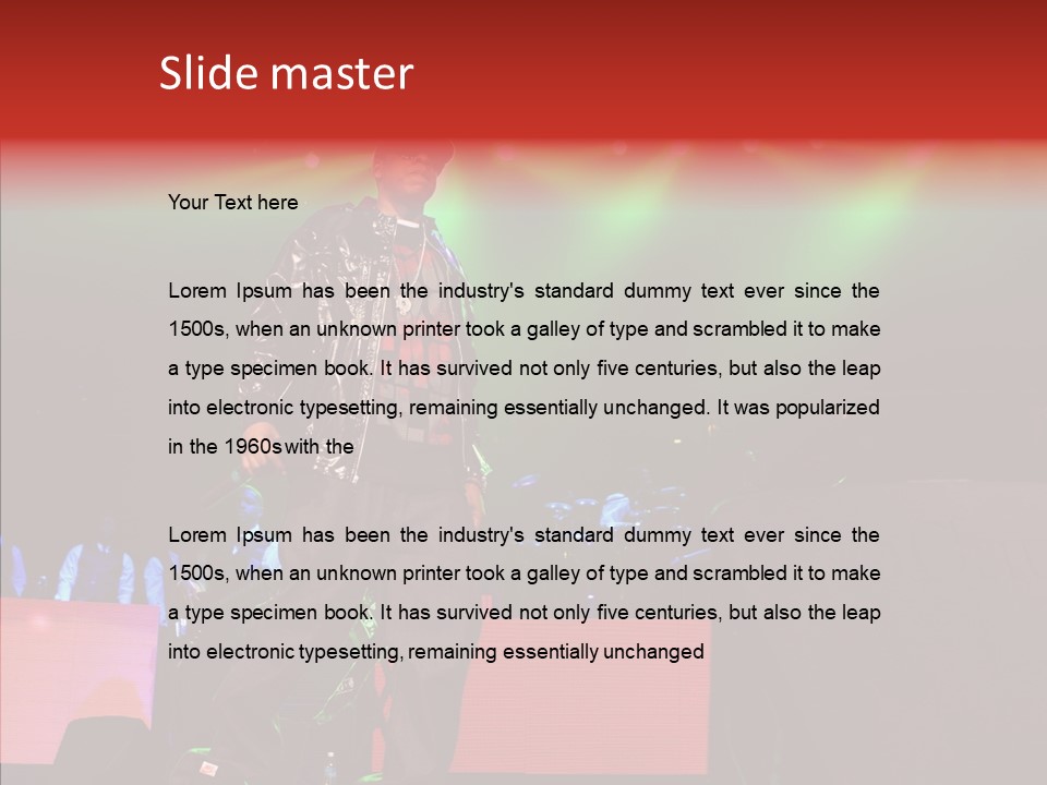 Hand Senior Elder PowerPoint Template