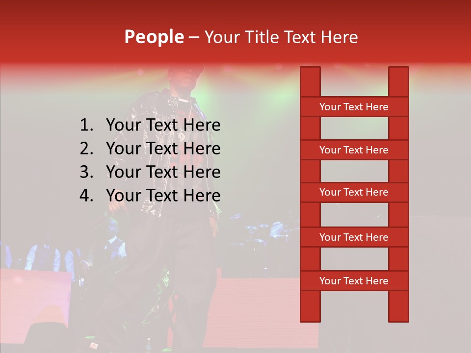 Hand Senior Elder PowerPoint Template