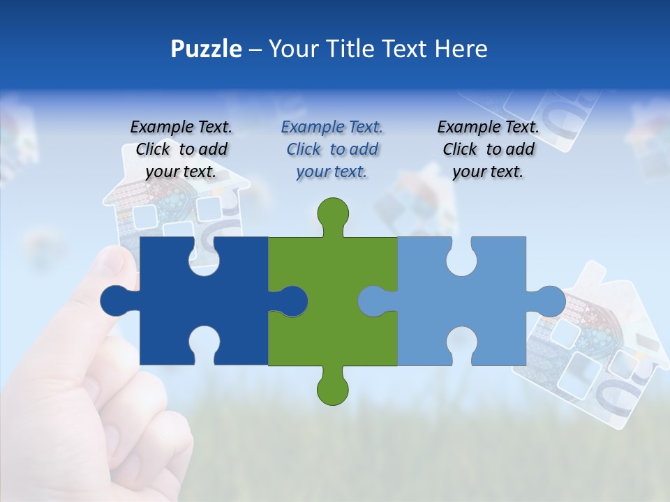 Hand Caregiver Senior PowerPoint Template