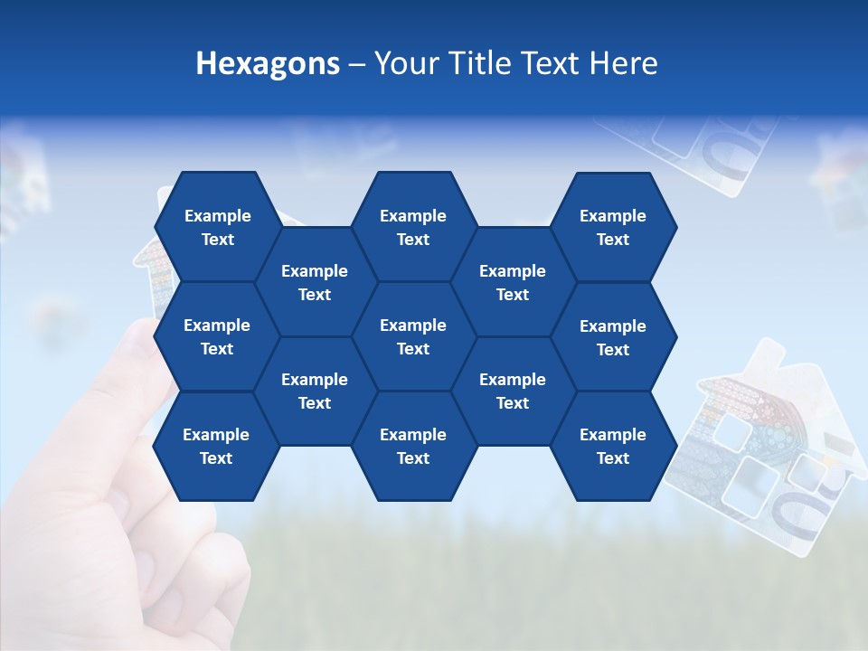 Hand Caregiver Senior PowerPoint Template