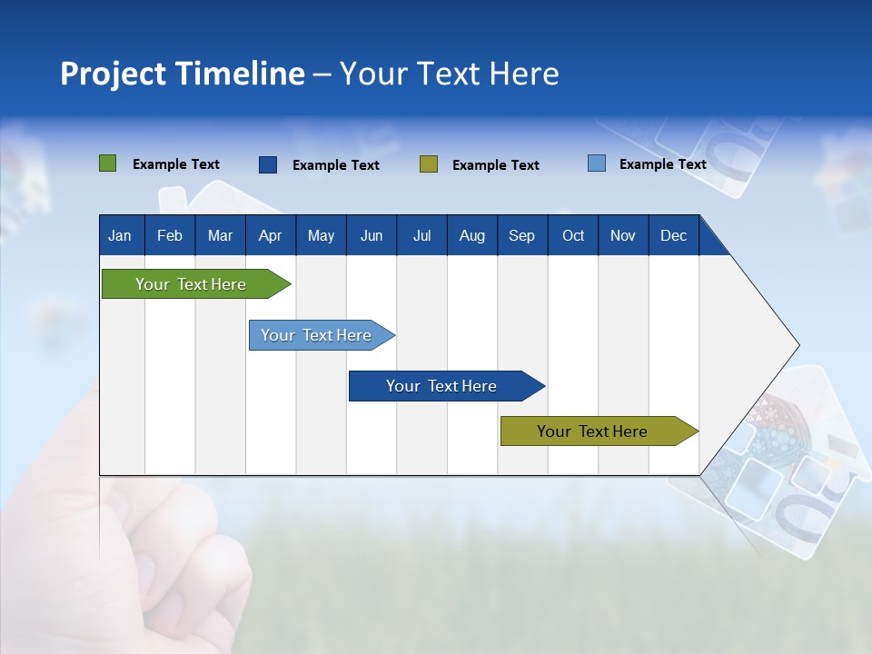 Hand Caregiver Senior PowerPoint Template