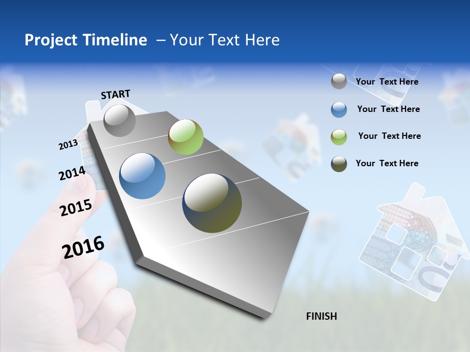Hand Caregiver Senior PowerPoint Template