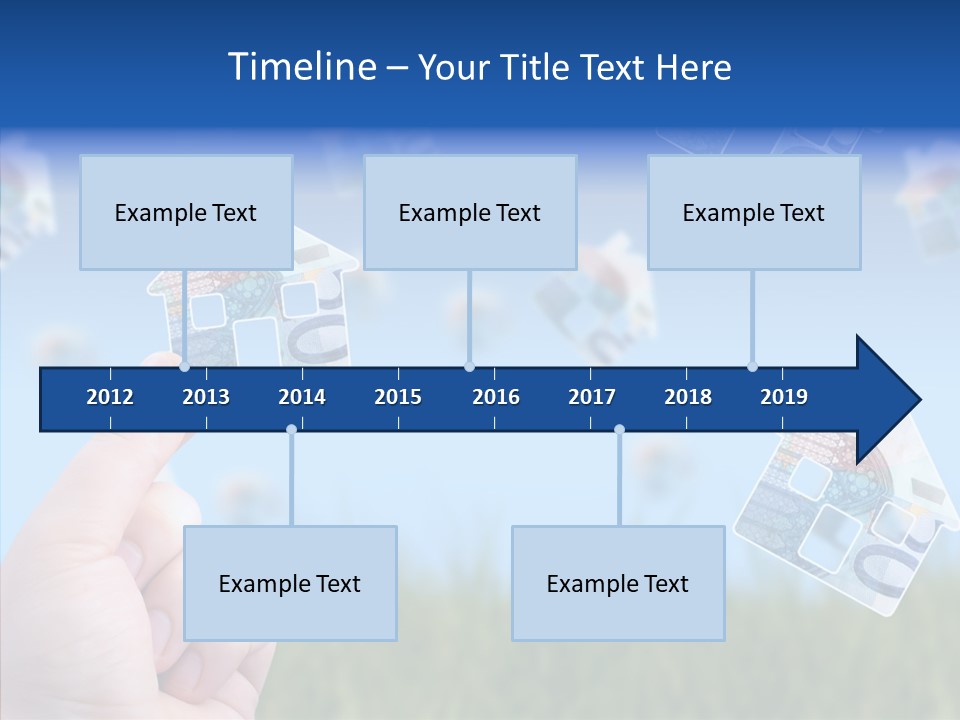 Hand Caregiver Senior PowerPoint Template