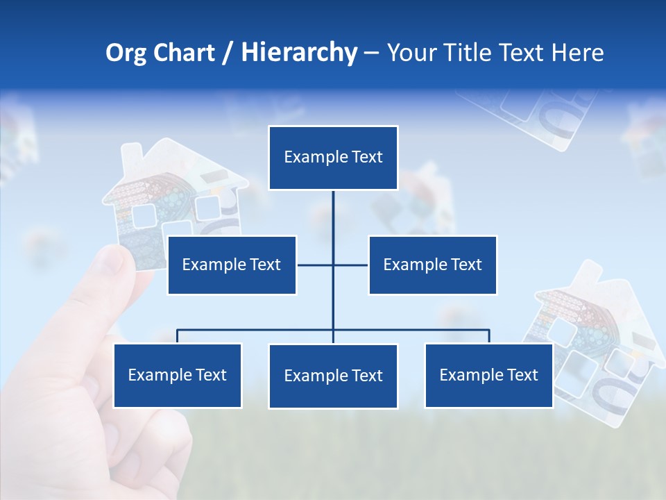 Hand Caregiver Senior PowerPoint Template