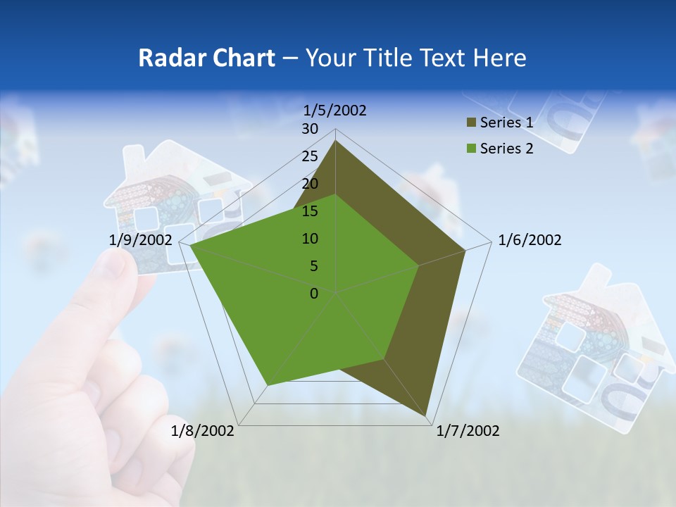 Hand Caregiver Senior PowerPoint Template