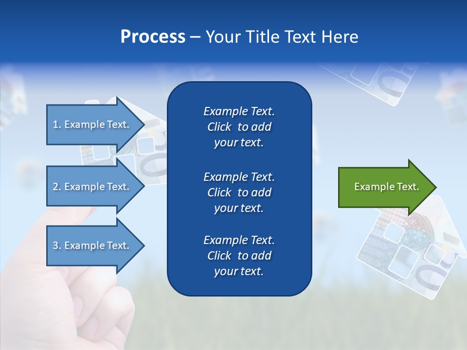Hand Caregiver Senior PowerPoint Template