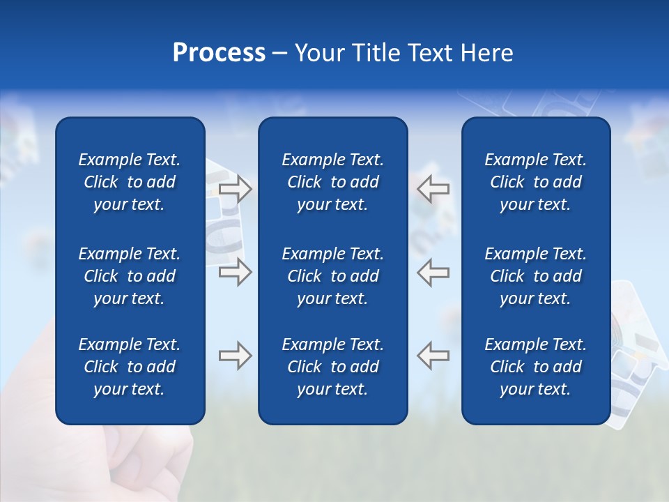 Hand Caregiver Senior PowerPoint Template