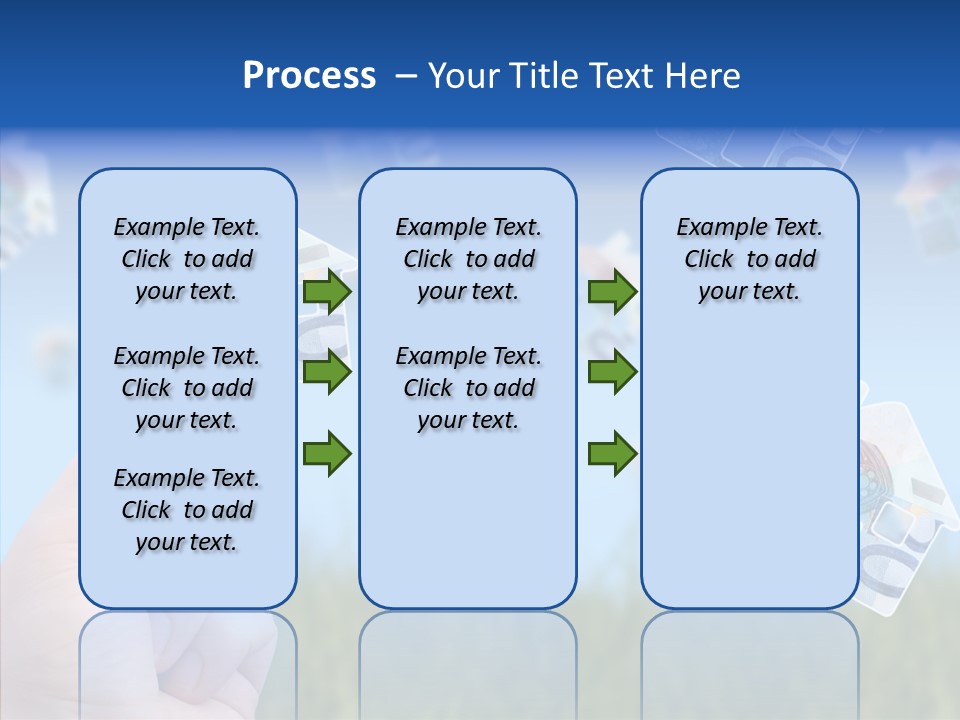 Hand Caregiver Senior PowerPoint Template