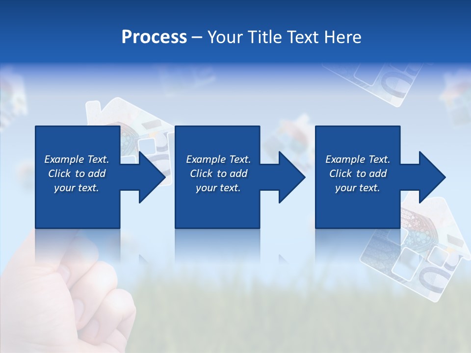Hand Caregiver Senior PowerPoint Template